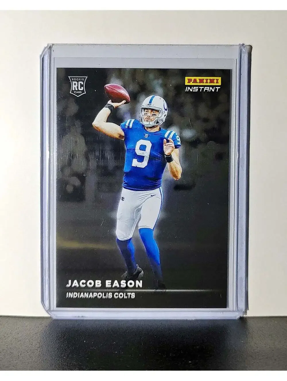 Jacob Eason Rookie 2020 Panini NFL #5 Rookie Spotlight Card Indianapolis Colts